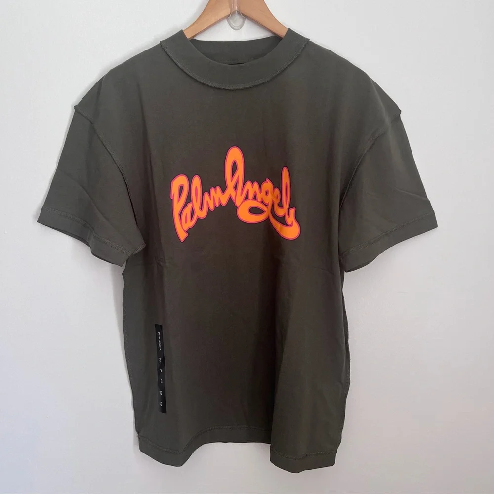 Palm Angels Logo-print crew-neck T-shirt - Picture 3 of 9